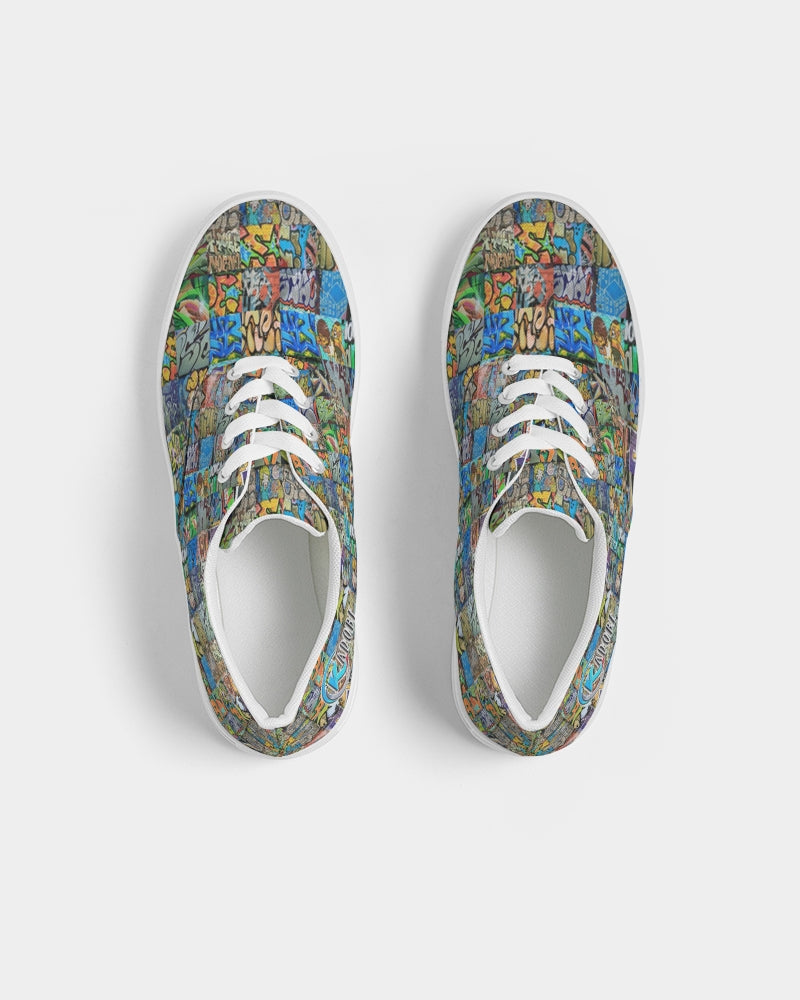 Kadobe GraffGrid Express Women’s Lace Up Canvas Shoe