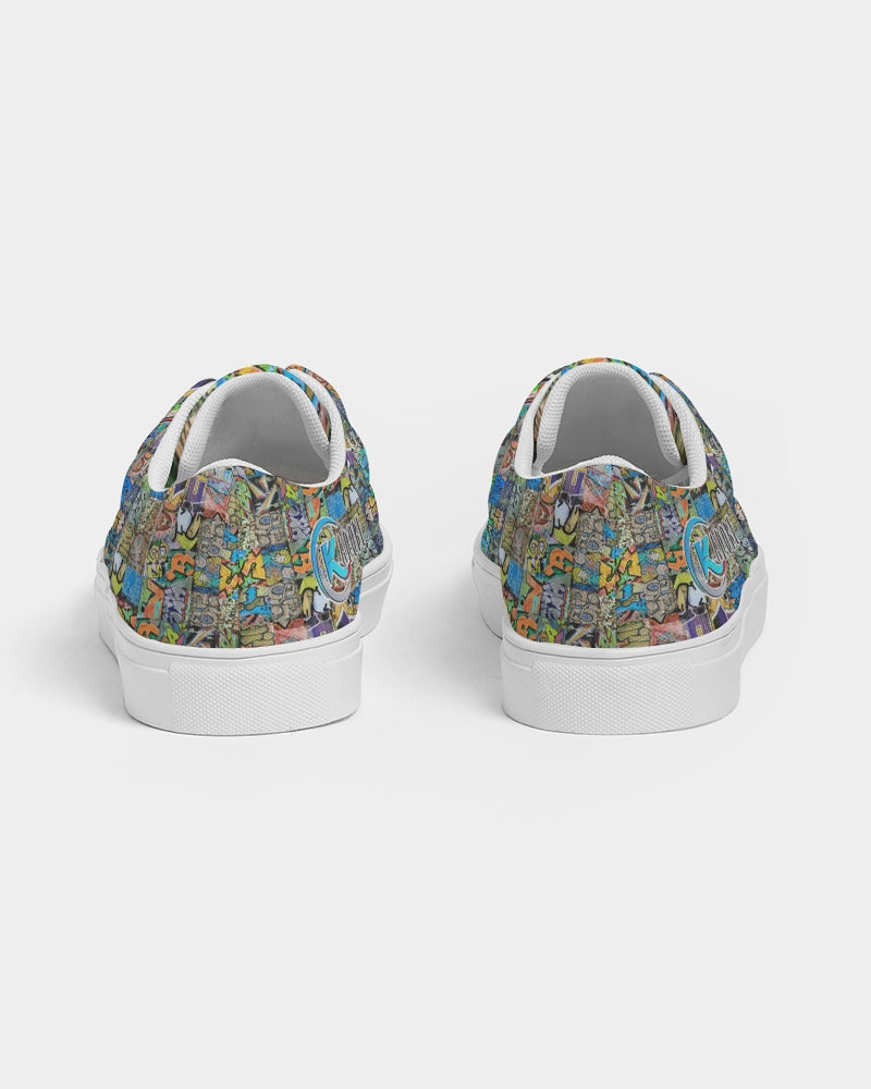 Kadobe GraffGrid Express Women’s Lace Up Canvas Shoe