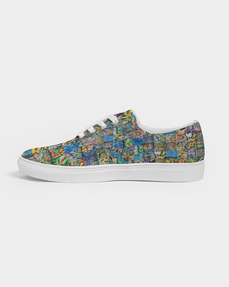 Kadobe GraffGrid Express Women’s Lace Up Canvas Shoe