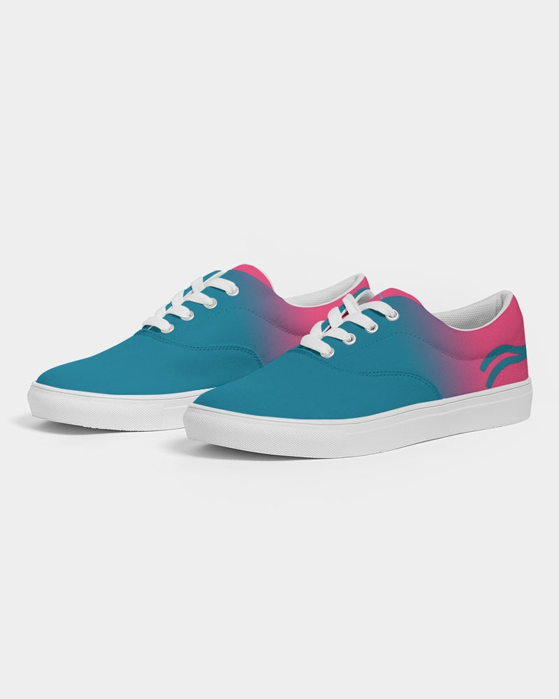 Kadobe BlushWave Street Style Women’s Lace Up Canvas Shoe