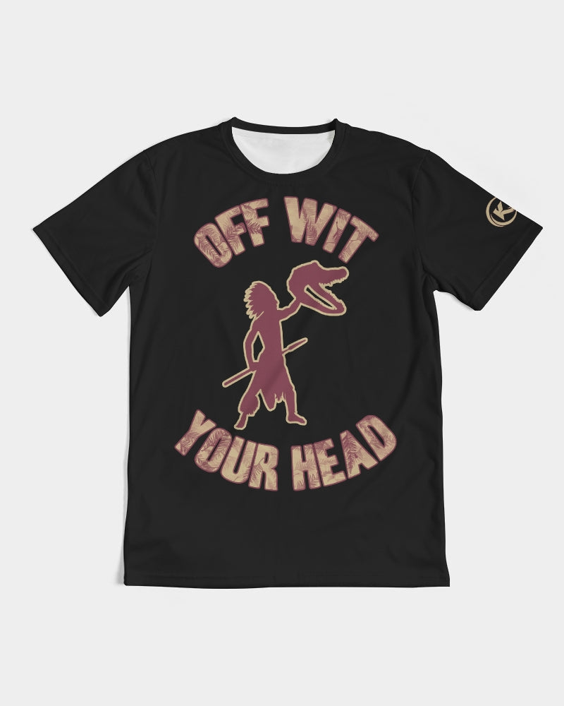 Kadobe Off Wit Your Head Black Short Sleeve Crew Neck T Shirt