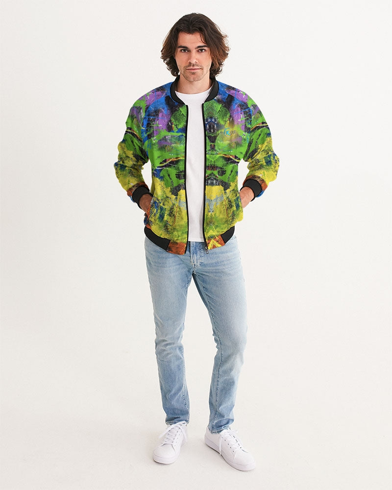 Kadobe Chromatic Haze Fusion Men’s Bomber Jacket