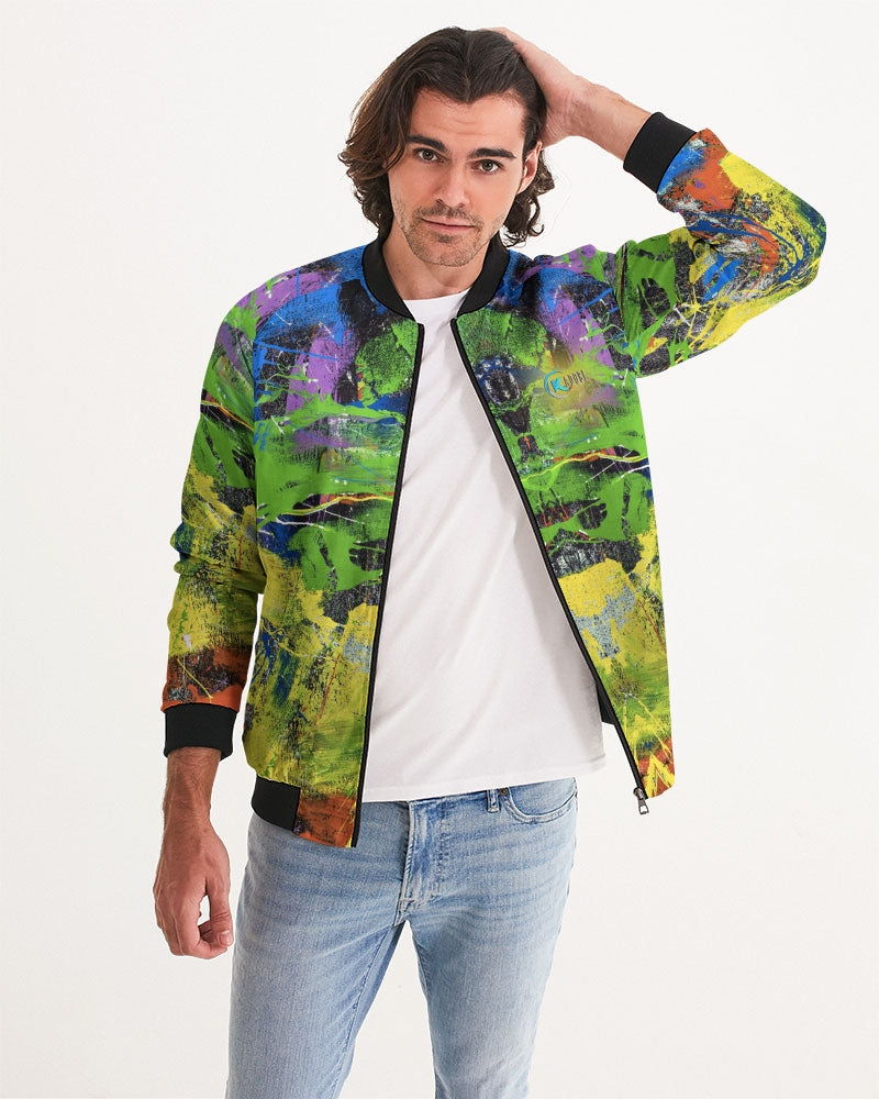 Kadobe Chromatic Haze Fusion Men’s Bomber Jacket