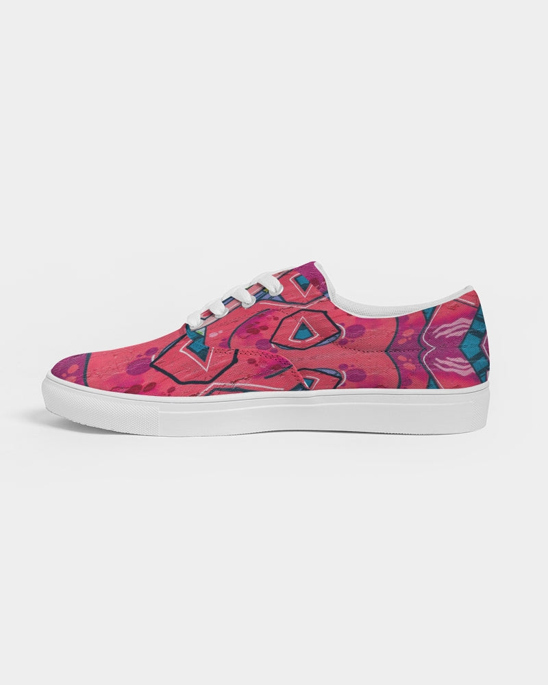 Kadobe GraffPop Blossom Women’s Lace Up Canvas Shoe