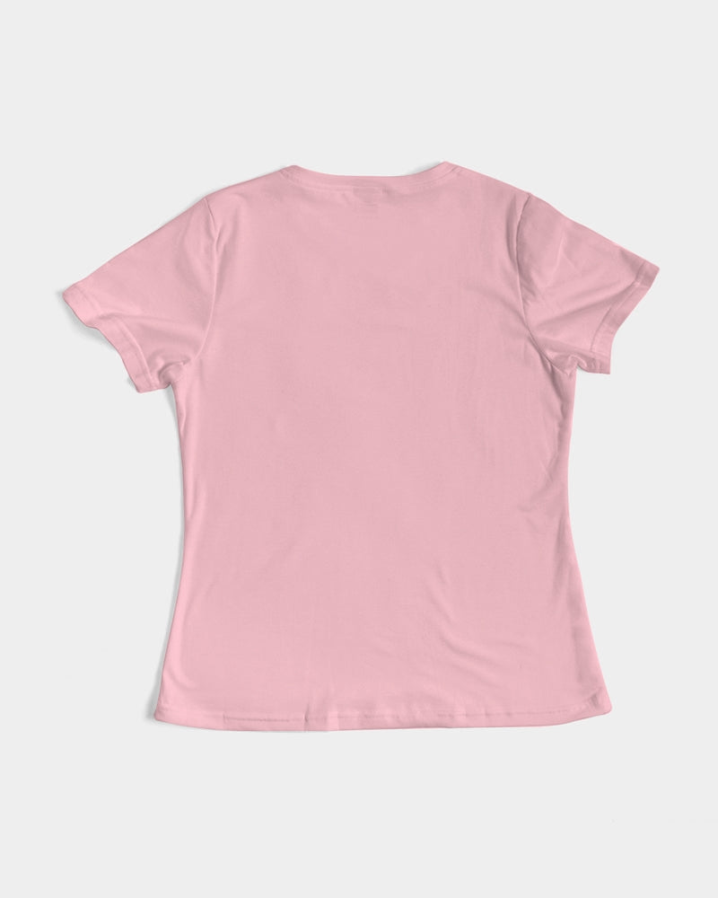 Kadobe Classic Pink Women’s Short Sleeve Crew Neck T-Shirt
