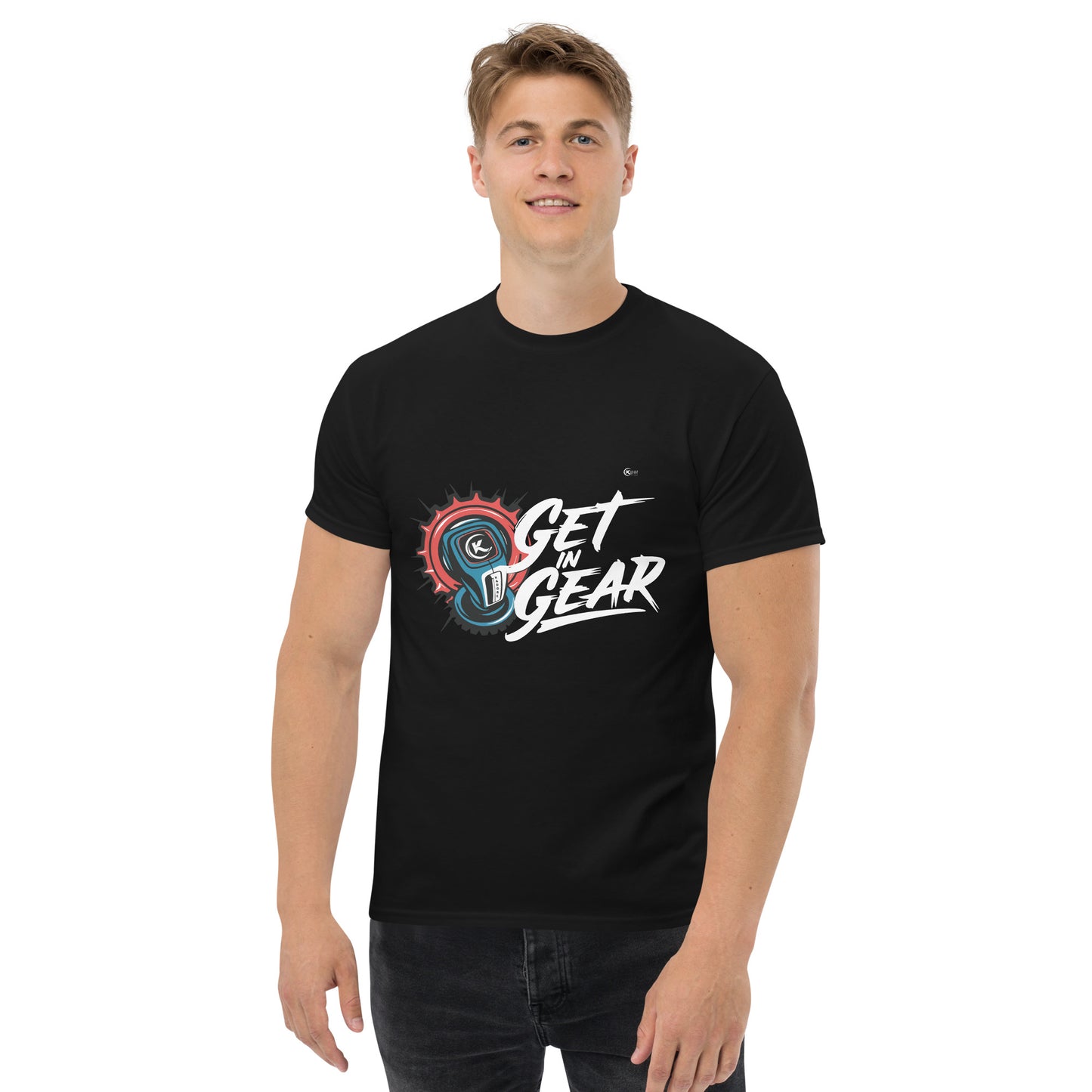 Unisex classic tee Get In Gear Black