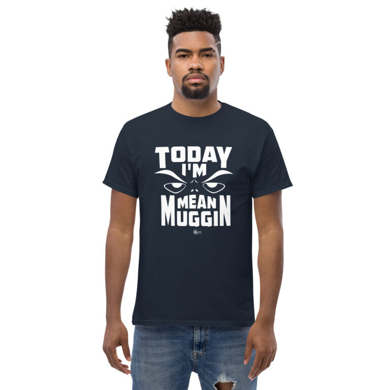 Unisex classic tee MEAN MUGGIN BLACK