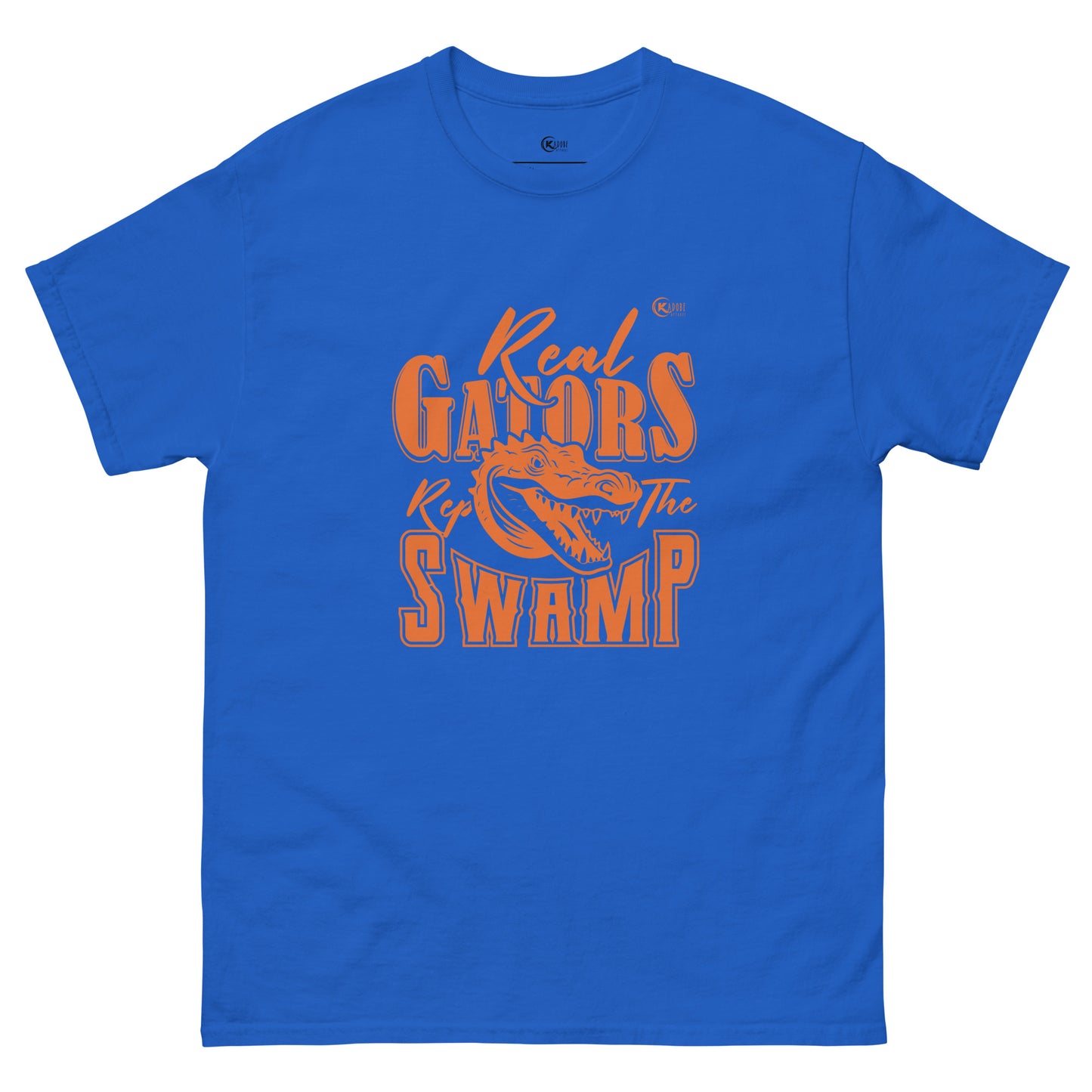 Unisex classic tee Real Gators Blue and Orange