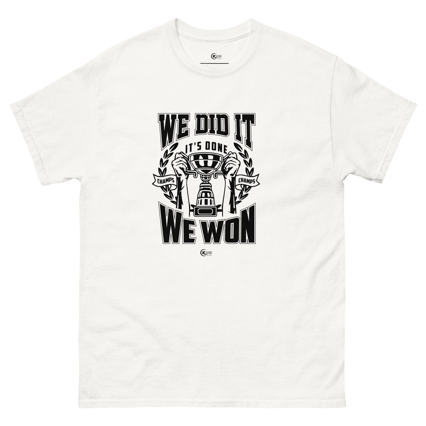 Unisex classic tee BxW We Won