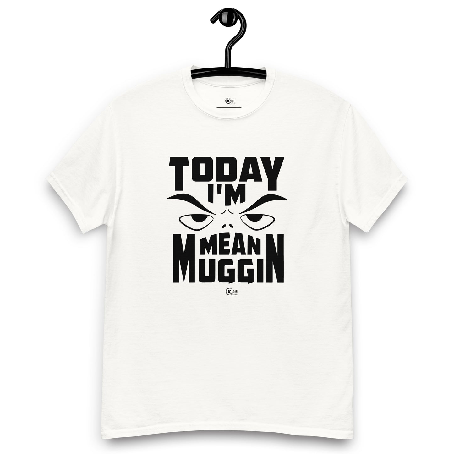 Unisex classic tee MEAN MUGGIN WHITE