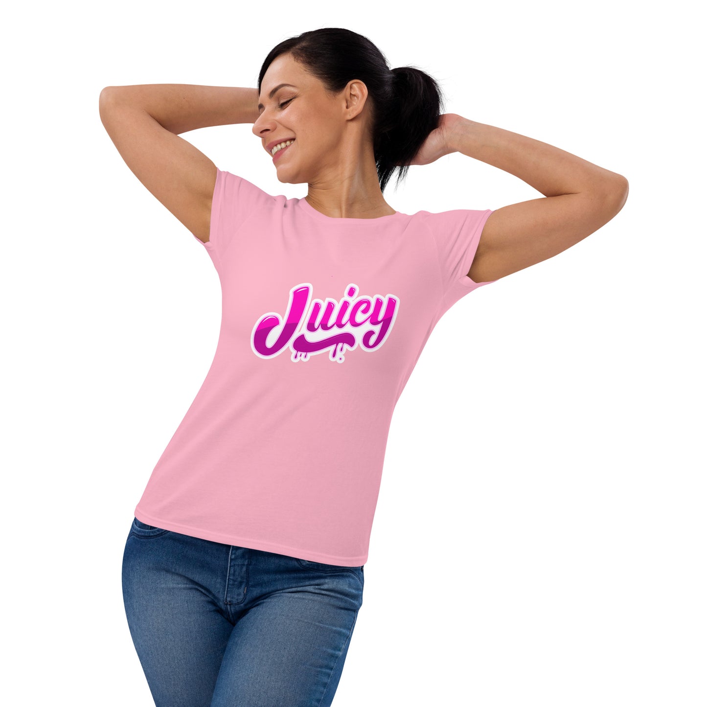 Women’s short sleeve t-shirt Juicy Bubble Gum