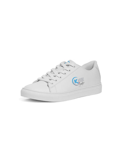 Kadobe Signature Classic White Men’s Faux-Leather Sneaker