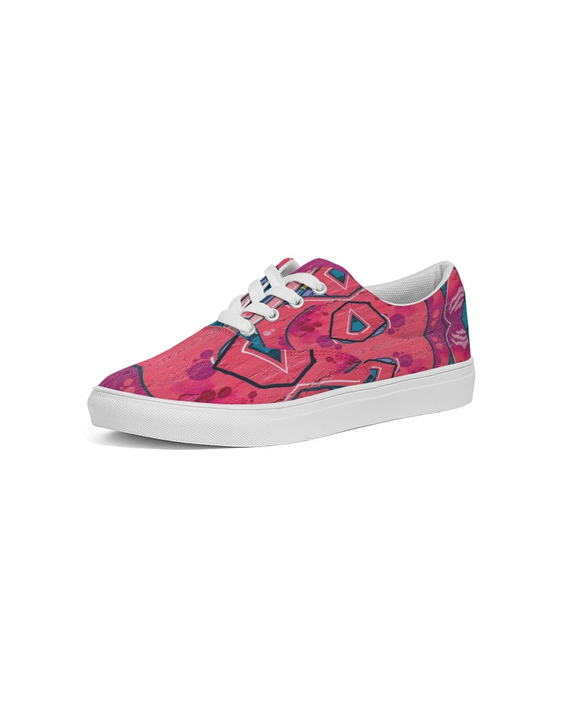 Kadobe GraffPop Blossom Women’s Lace Up Canvas Shoe