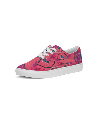 Kadobe GraffPop Blossom Women’s Lace Up Canvas Shoe