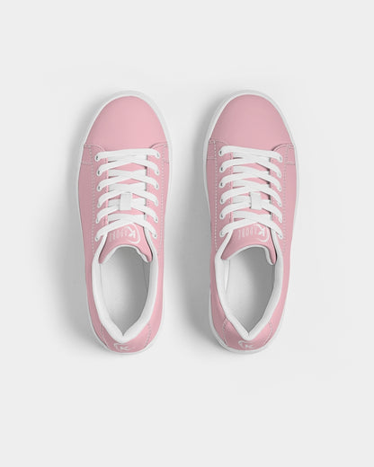 Kadobe Classic Pink Women’s Faux-Leather Sneaker