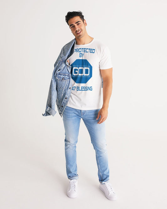 Kadobe I’m Protected By GOD Crew Neck Short Sleeve T Shirt