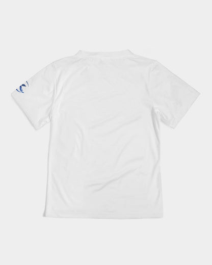 Exclusive Kadobe Abstract Blue Boxes Logo Kids Tee