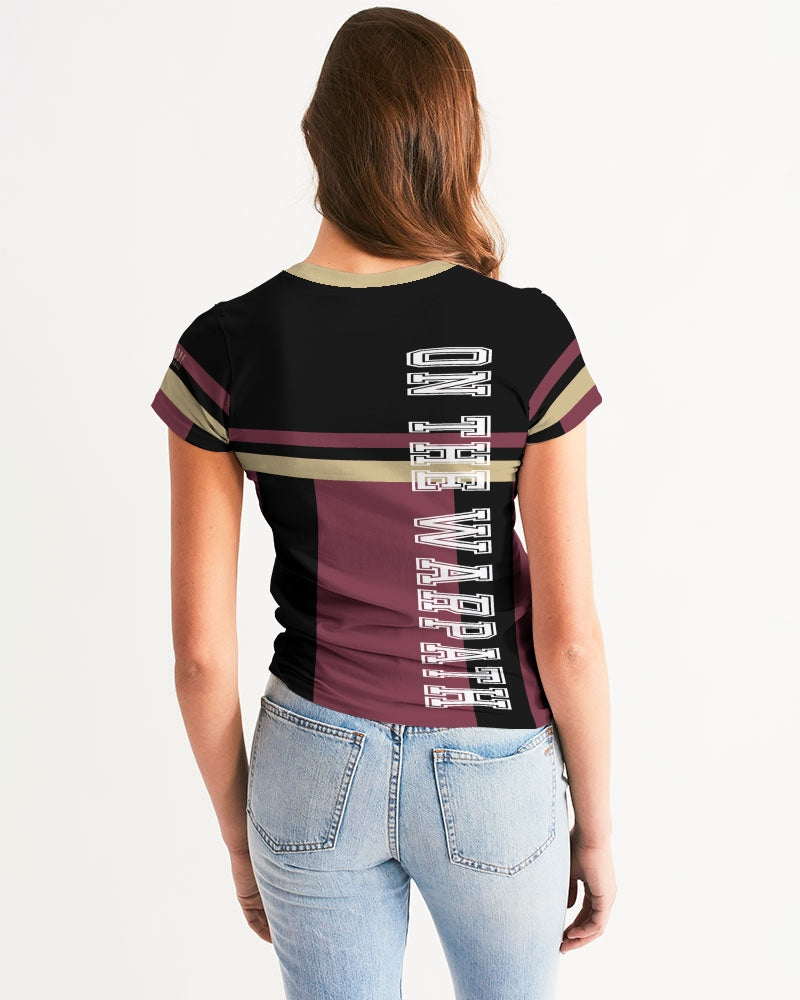 Kadobe On The War Path Women Crew Neck Short Sleeve T Shirt
