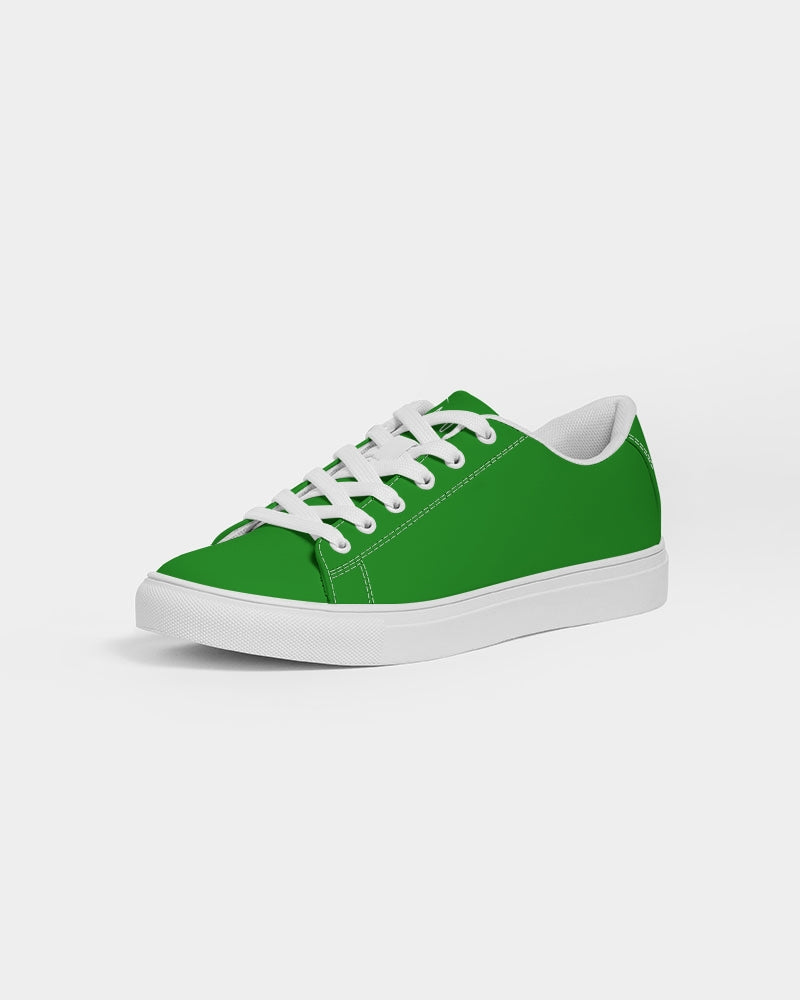Kadobe Classic Green Women’s Faux-Leather Sneaker