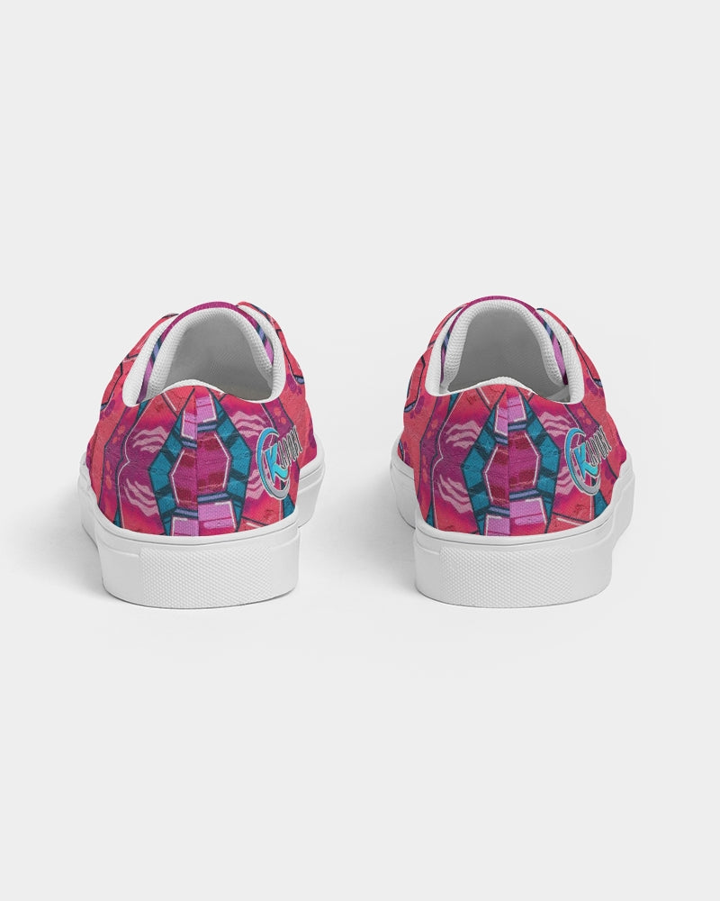 Kadobe GraffPop Blossom Women’s Lace Up Canvas Shoe