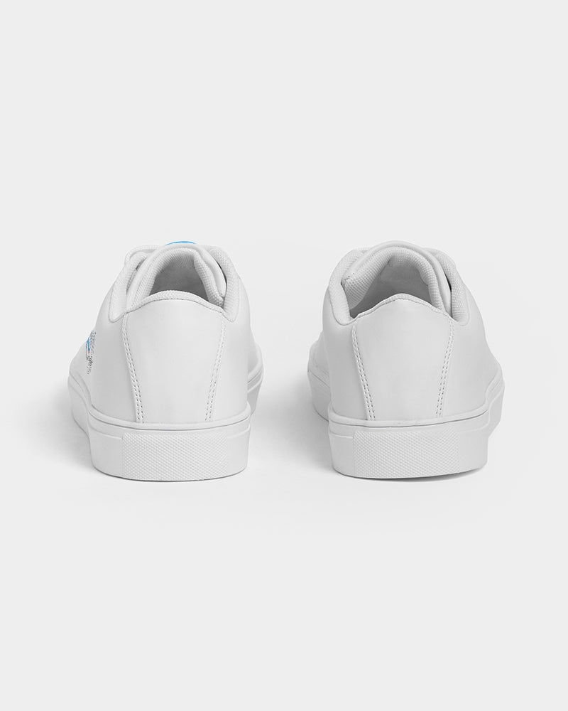 Kadobe Signature Classic White Men’s Faux-Leather Sneaker