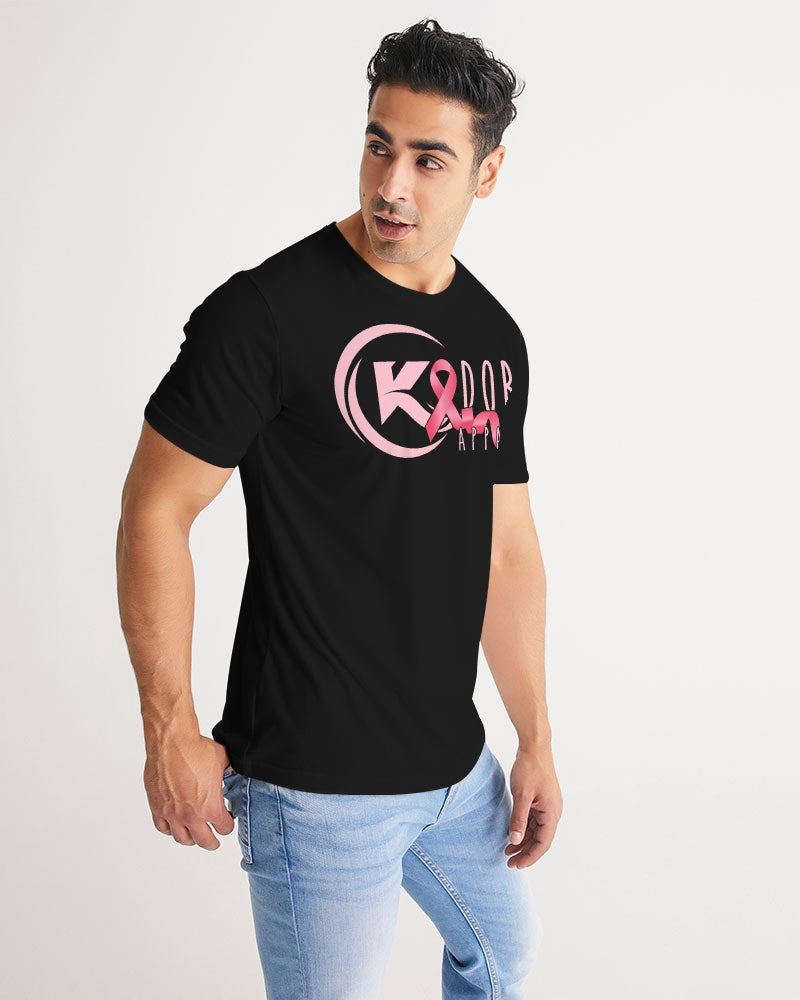 Exclusive Kadobe Breast Cancer Awareness Men’s Crew Neck Short Sleeve T-Shirt