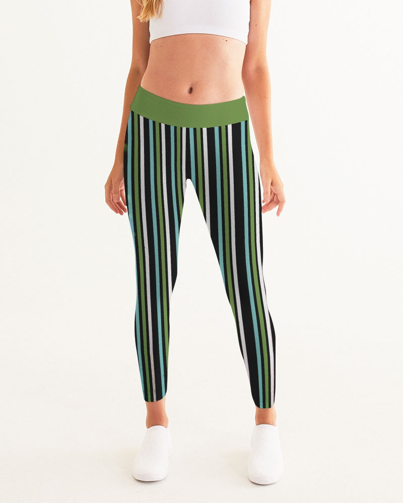 Kadobe Women Emerald Mirage Yoga Pants