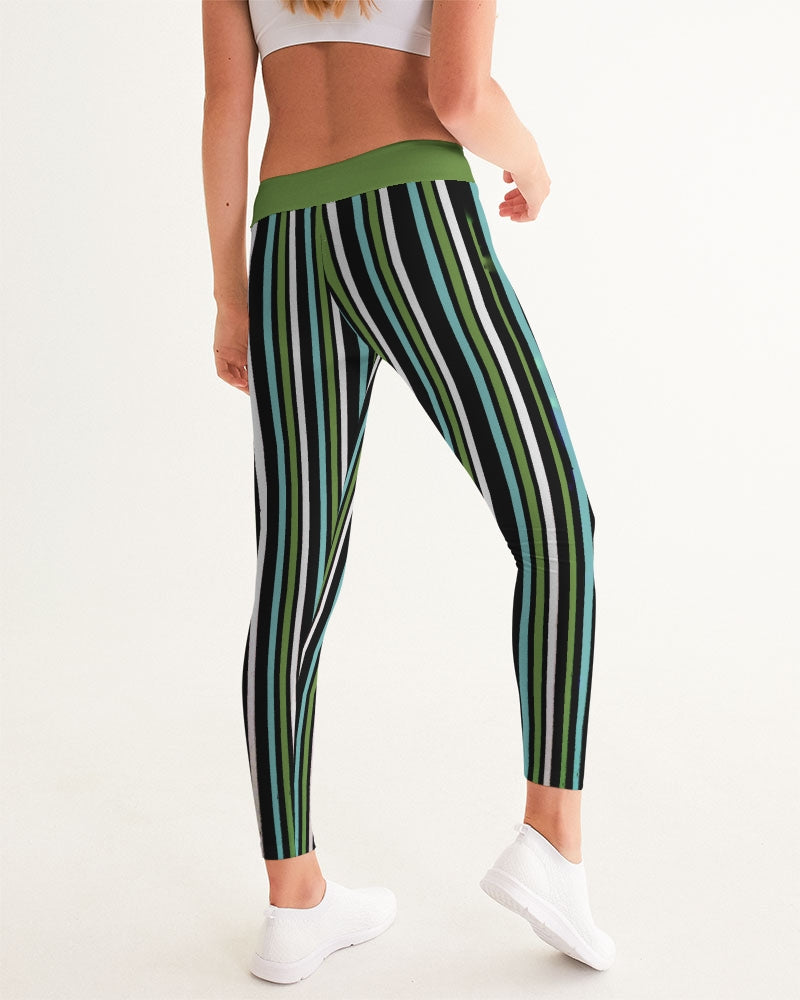 Kadobe Women Emerald Mirage Yoga Pants