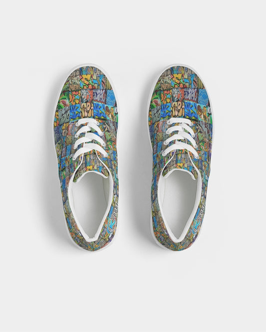 Kadobe GraffGrid Express Women’s Lace Up Canvas Shoe