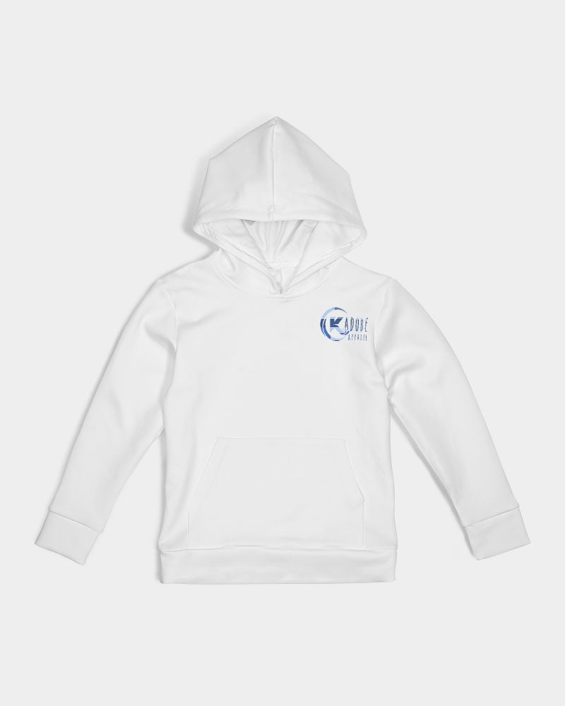 Exclusive Kadobe Abstract Blue Boxes Logo Kids Hoodie