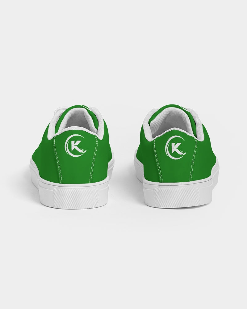 Kadobe Classic Green Women’s Faux-Leather Sneaker