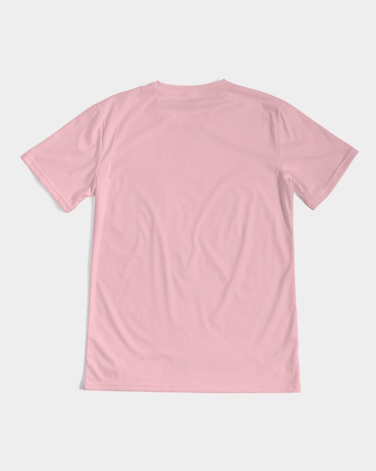 Kadobe Classic Pink Men Short Sleeve Crew Neck T-Shirt