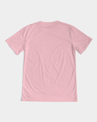 Kadobe Classic Pink Men Short Sleeve Crew Neck T-Shirt