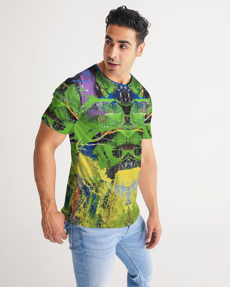 Kadobe Chromatic Haze Fusion Men’s Short Sleeve Crew Neck T-Shirt