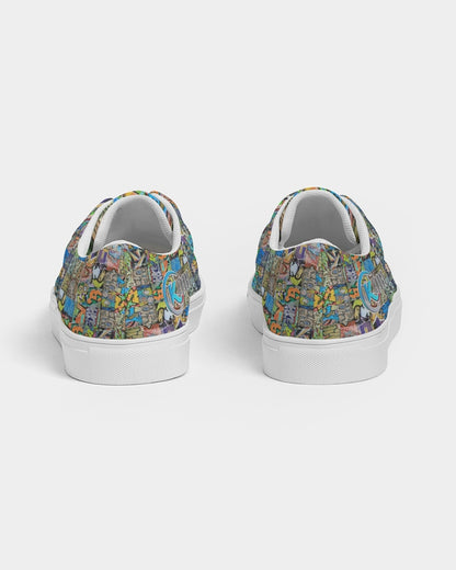 Kadobe GraffGrid Express Women’s Lace Up Canvas Shoe