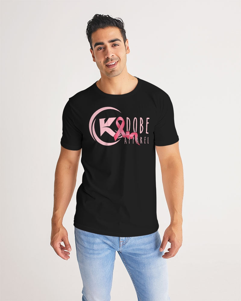 Exclusive Kadobe Breast Cancer Awareness Men’s Crew Neck Short Sleeve T-Shirt