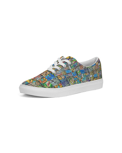 Kadobe GraffGrid Express Women’s Lace Up Canvas Shoe