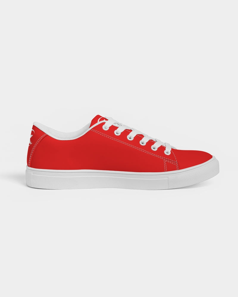 Kadobe Classic Red Women’s Faux-Leather Sneaker