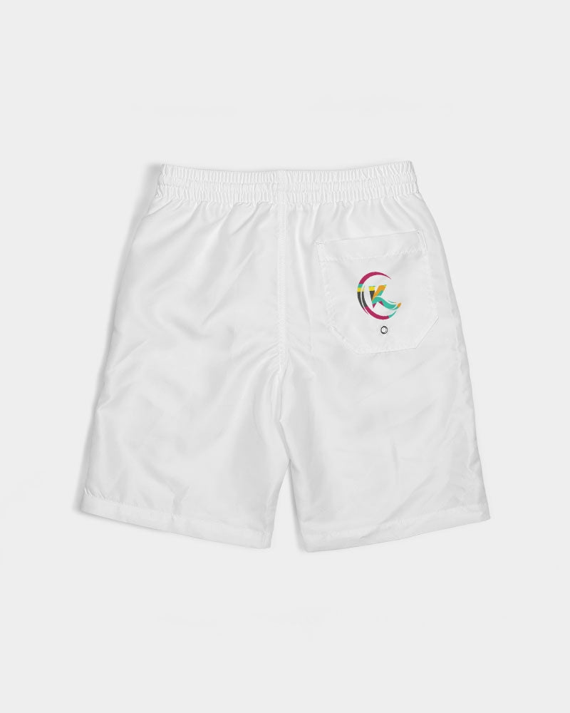 Exclusive Kadobe Modern Stripe Concept 2.0 Logo Boys Swim Trunk