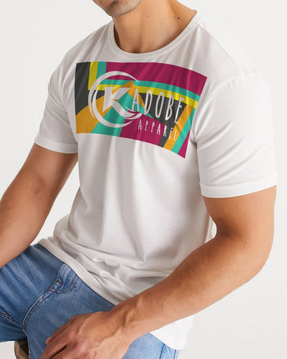 Exclusive Kadobe Modern Stripe Concept 2.0 Logo Short Sleeve Crew Neck T Shirt