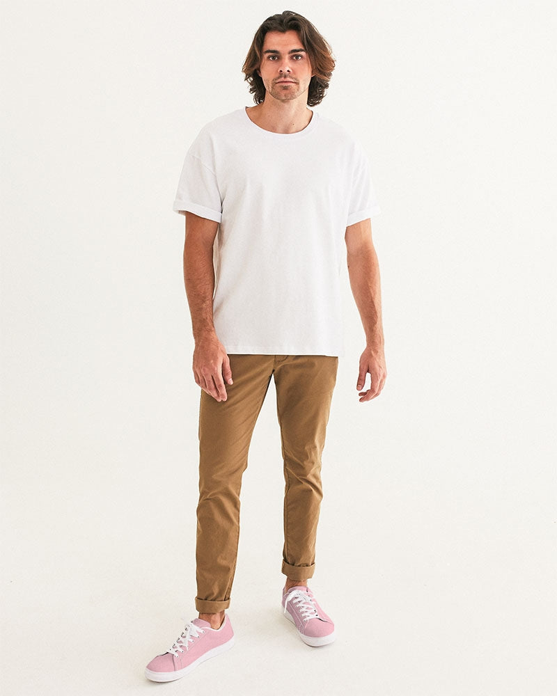 Kadobe Classic Pink Men’s Faux-Leather Sneaker