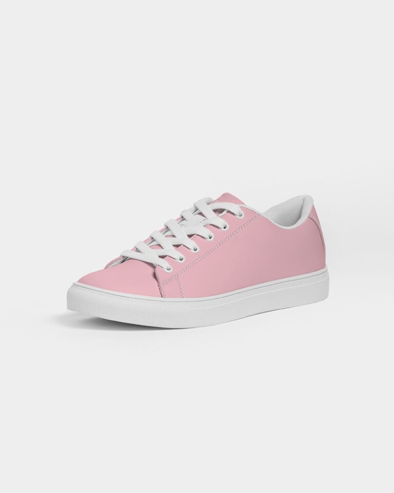 Kadobe Classic Pink Women’s Faux-Leather Sneaker