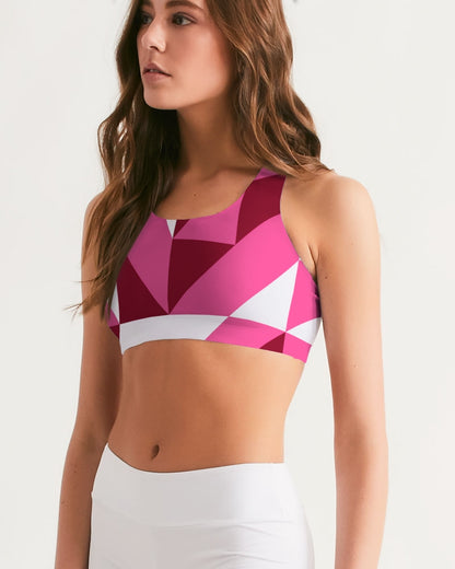 Kadobe Women Trippy Tapestry Seamless Sports Bra