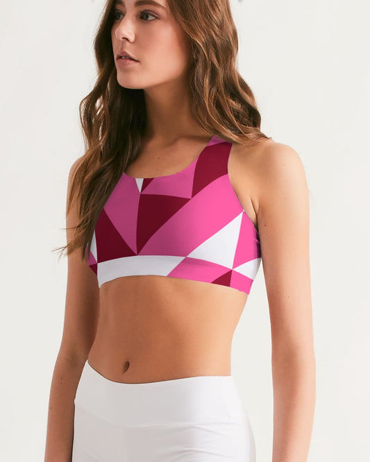 Kadobe Women Trippy Tapestry Seamless Sports Bra