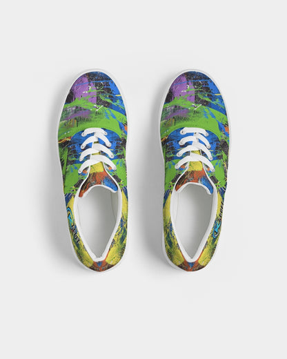 Kadobe Chromatic Haze Fusion Men’s Lace Up Canvas Shoe
