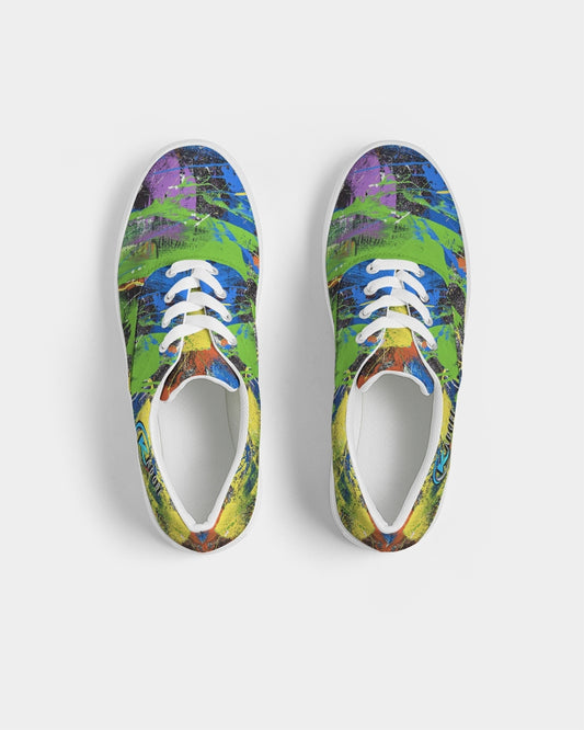 Kadobe Chromatic Haze Fusion Men’s Lace Up Canvas Shoe