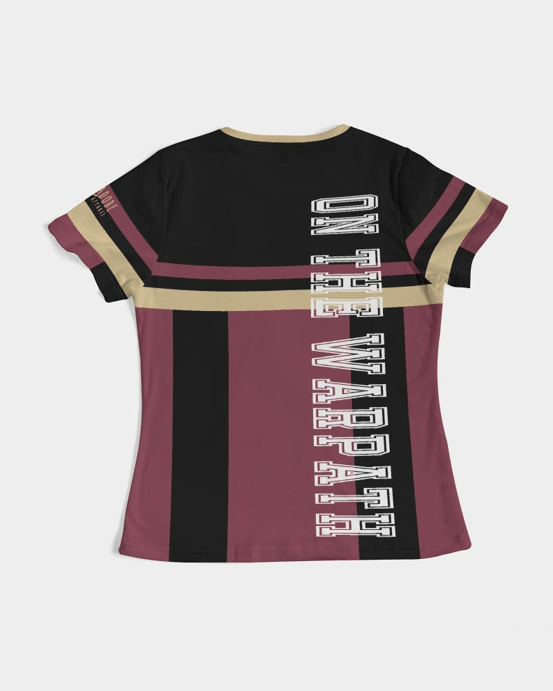 Kadobe On The War Path Women Crew Neck Short Sleeve T Shirt