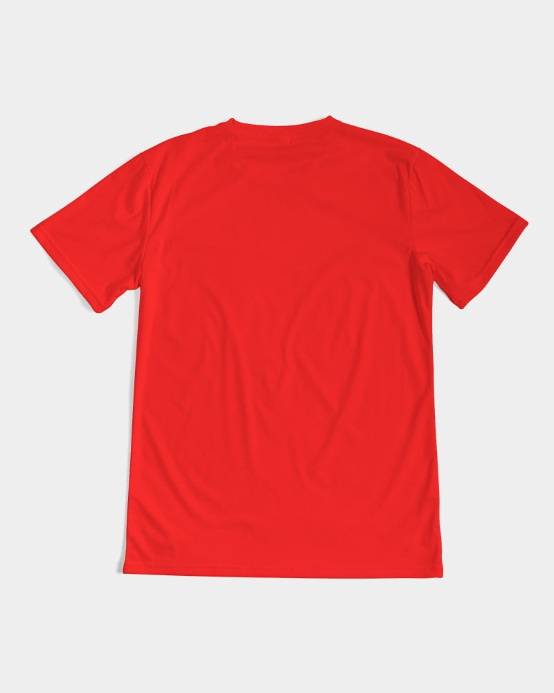 Kadobe Classic Red Men Short Sleeve Crew Neck T Shirt