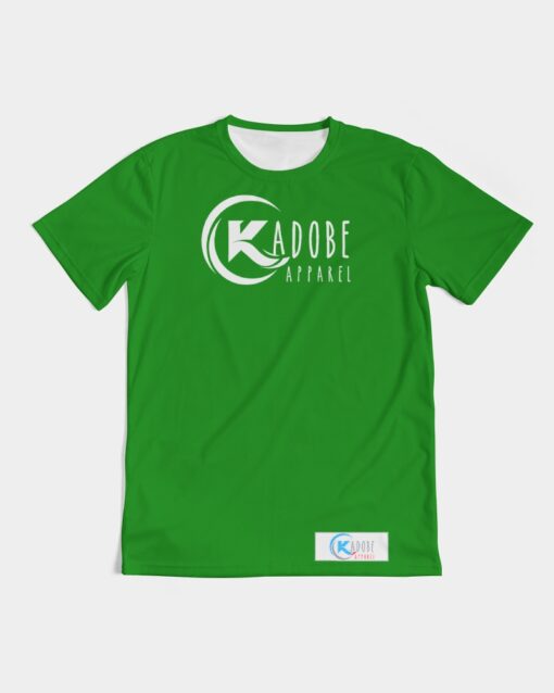 Kadobe Classic Green Men Short Sleeve Crew Neck T Shirt