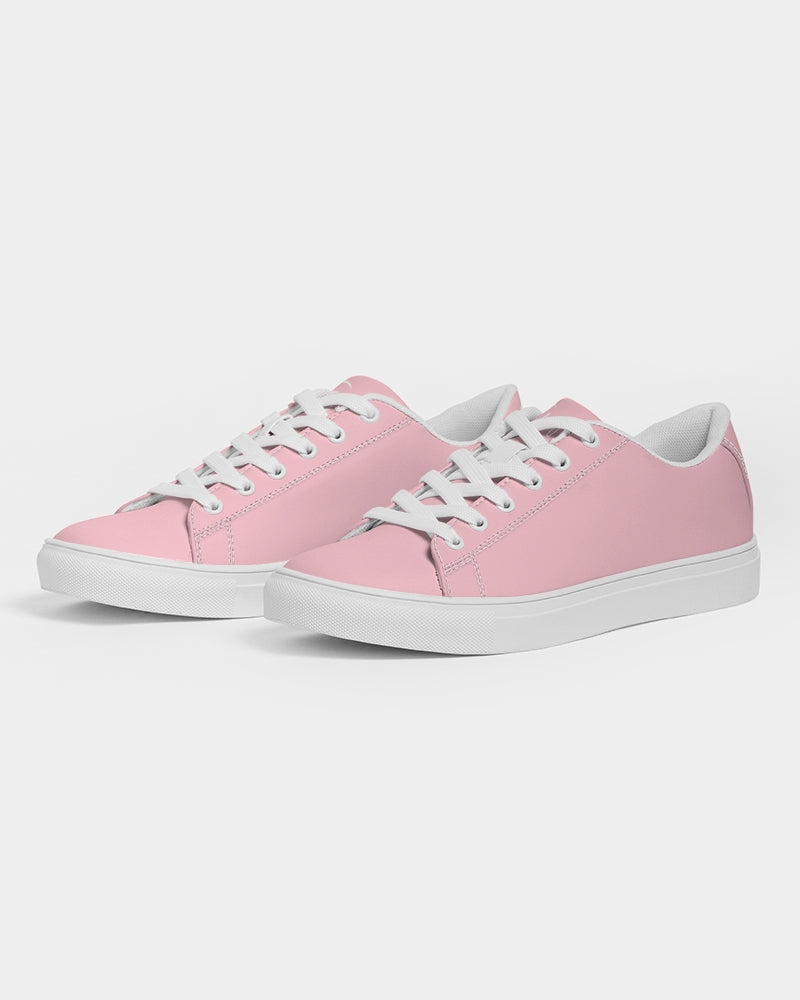 Kadobe Classic Pink Men’s Faux-Leather Sneaker